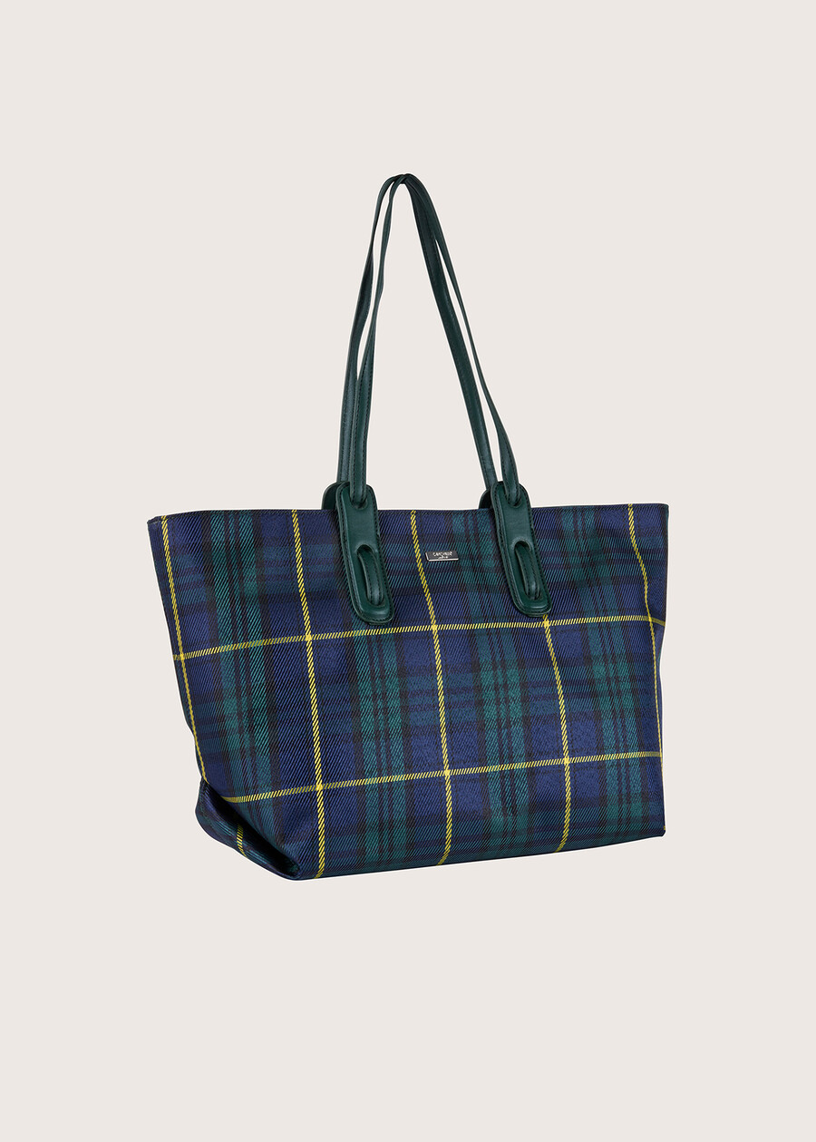 Ballyt tartan print shopping bag, Woman  , image number 1