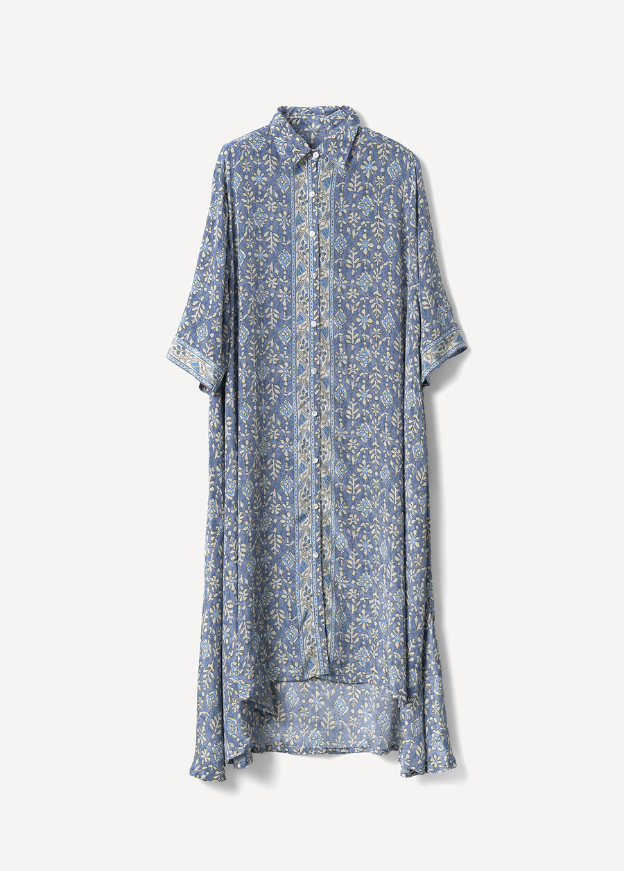 Abito Adelaide Lungo Fantasia BLU AVION Donna , immagine n. 4
