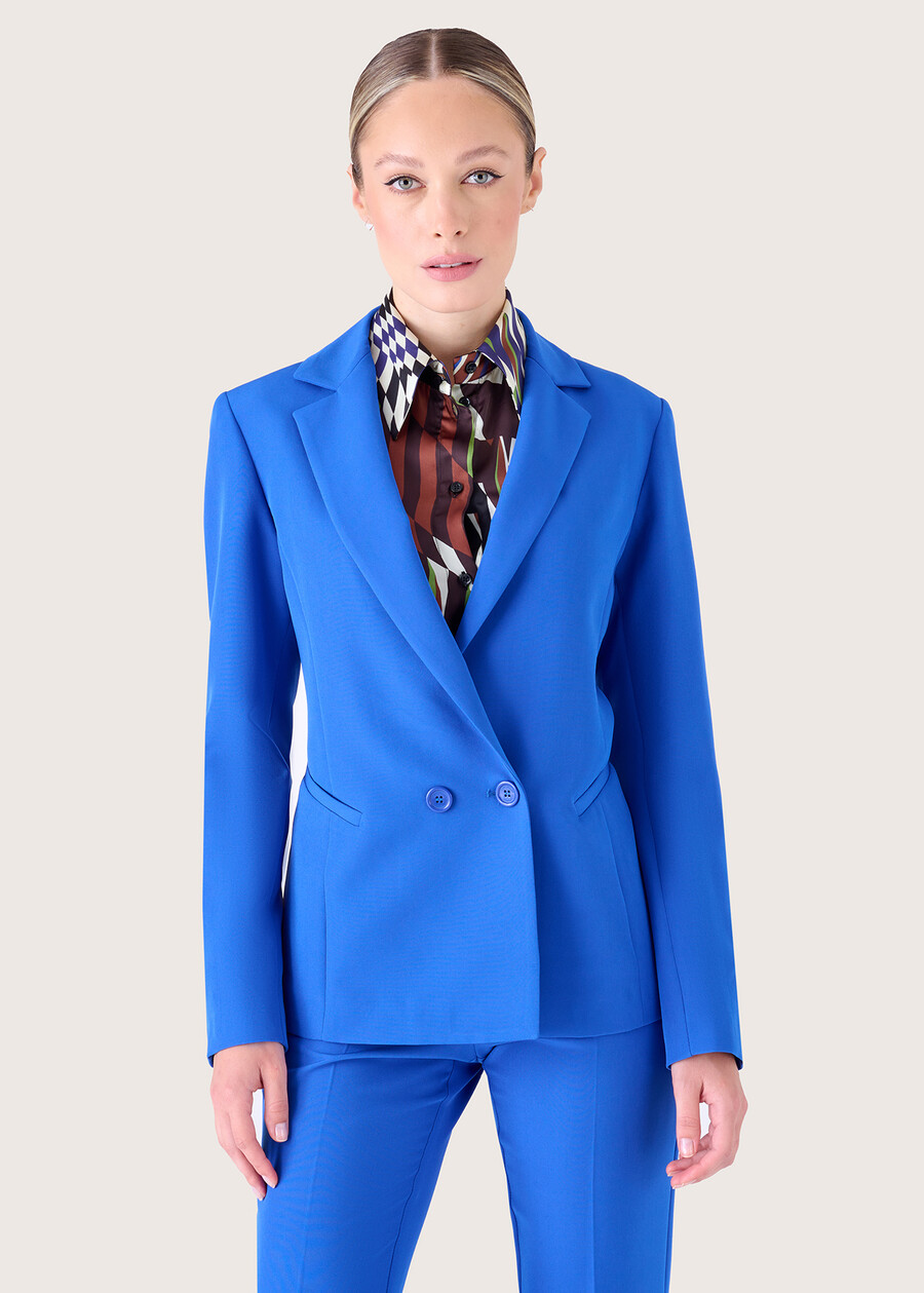 Giacca doppiopetto Glenda BLU ELETTRICO Donna , immagine n. 2