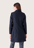 Cappotto Clotilde in panno NERO BLACKGRIGIO MEDIUM GREY Donna immagine n. 4