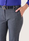 Clair polyviscose trousers GRIGIO DARKGREY Woman image number 3