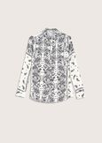 Camicia Alessia stampa a bandana BIANCO WHITEROSSO CARPET Donna immagine n. 4