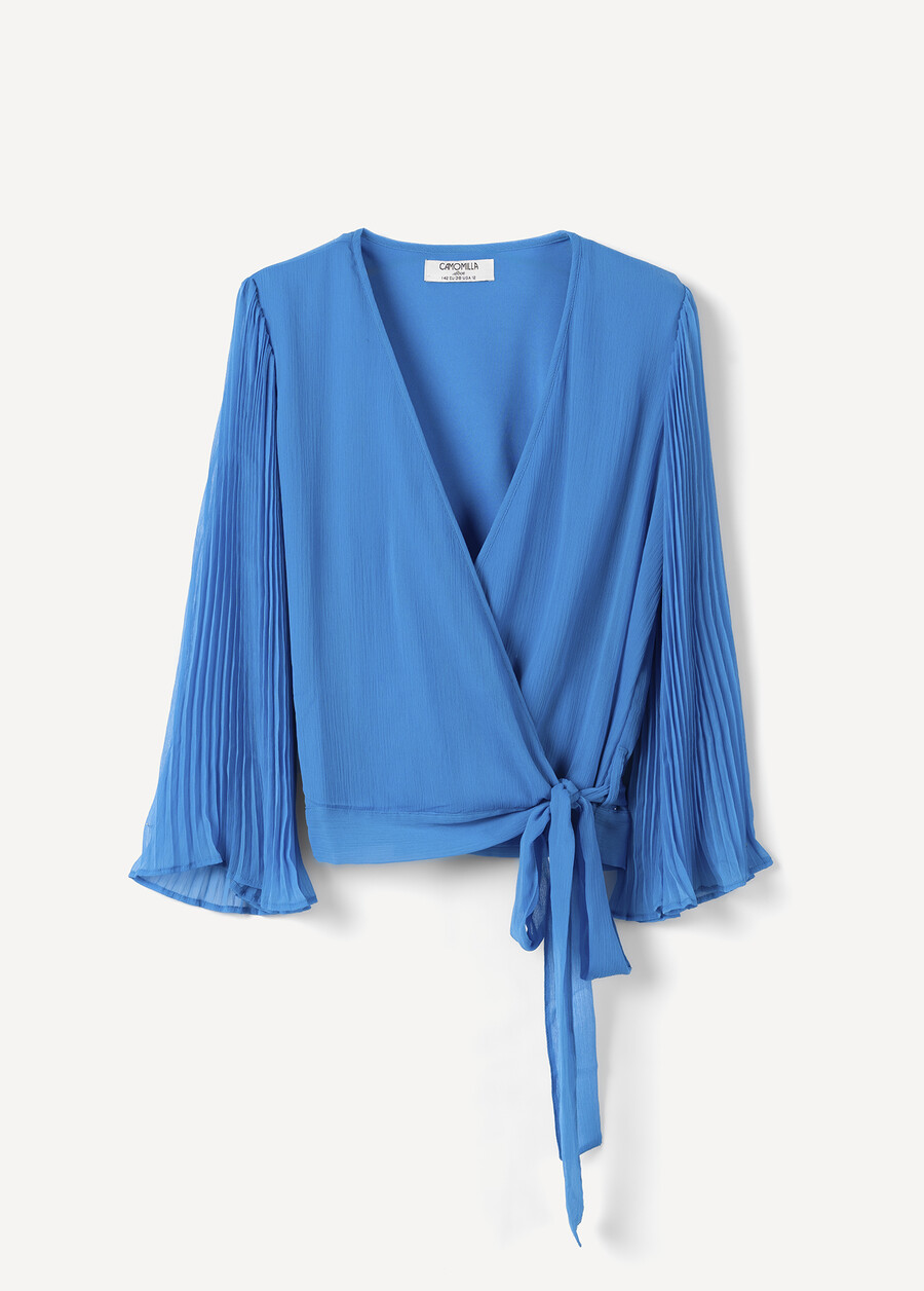 Blusa Blusy In Georgette GIALLOZAFFI Donna , immagine n. 6