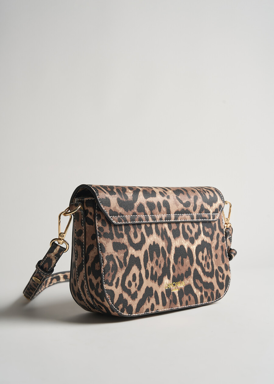 Baxy-A animalier crossbody bag NERO BLACK Woman , image number 4