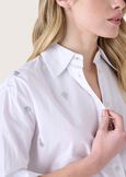 Clenny cotton shirt BIANCO WHITE Woman image number 2