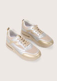 Sneakers Sibyl in ecopelle BIANCOSILVER Donna immagine n. 2