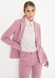 Giselle single-breasted blazer ROSA QUARZOBLU AVION Woman image number 2