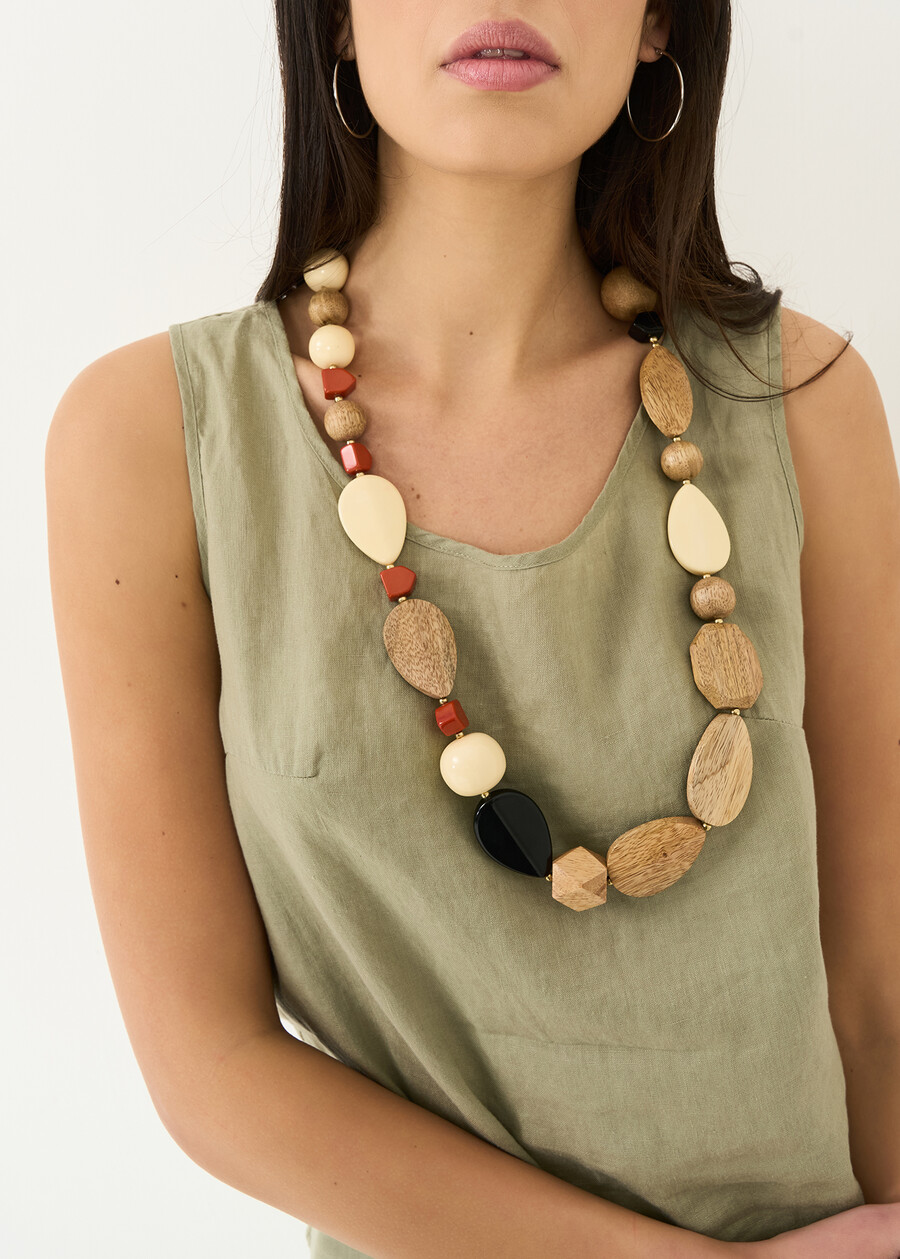 Canotta Titan in lino e cotone VERDEBLUROSA FUCSIABLU Donna , immagine n. 2