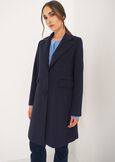 Catrine wool-blend coat NERO BLACKBLU Woman image number 2