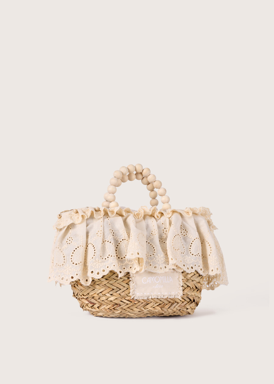 Borsa a cesta Bosea in 100% paglia  Donna , immagine n. 2