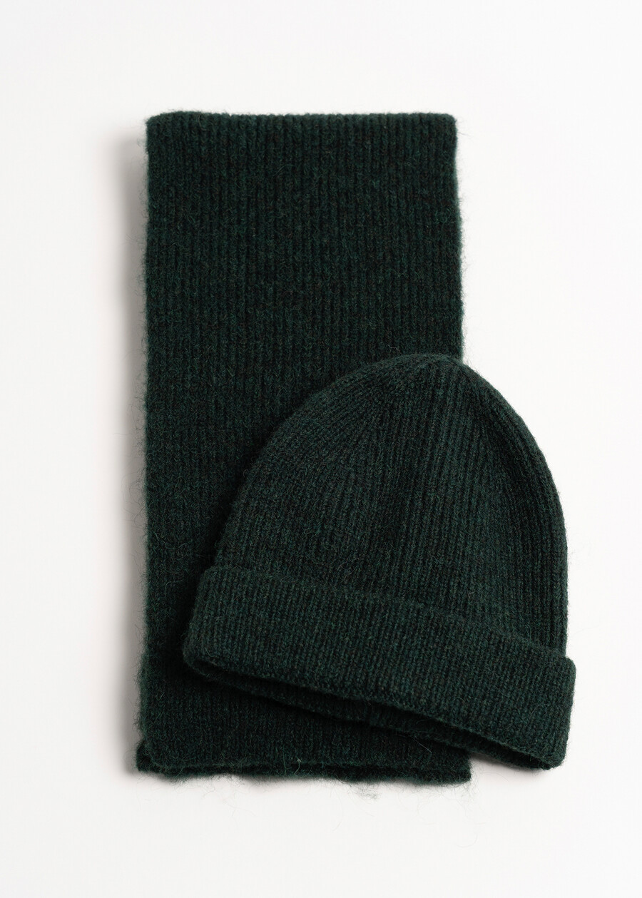 Sciarpa Sonny senza frange VERDE FORESTA Donna , immagine n. 4