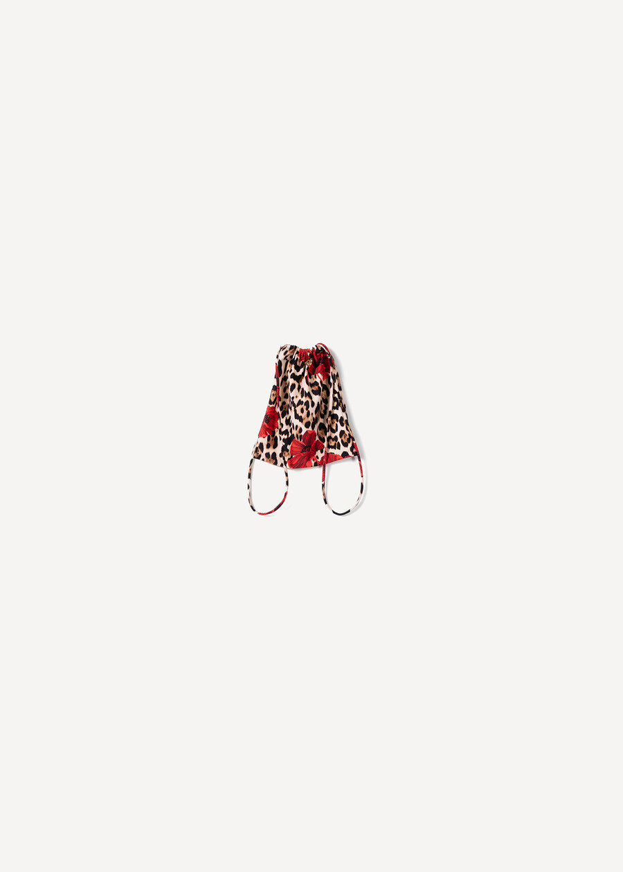 Cilia one-piece swimsuit cherry animalier ROSSO Woman , image number 6