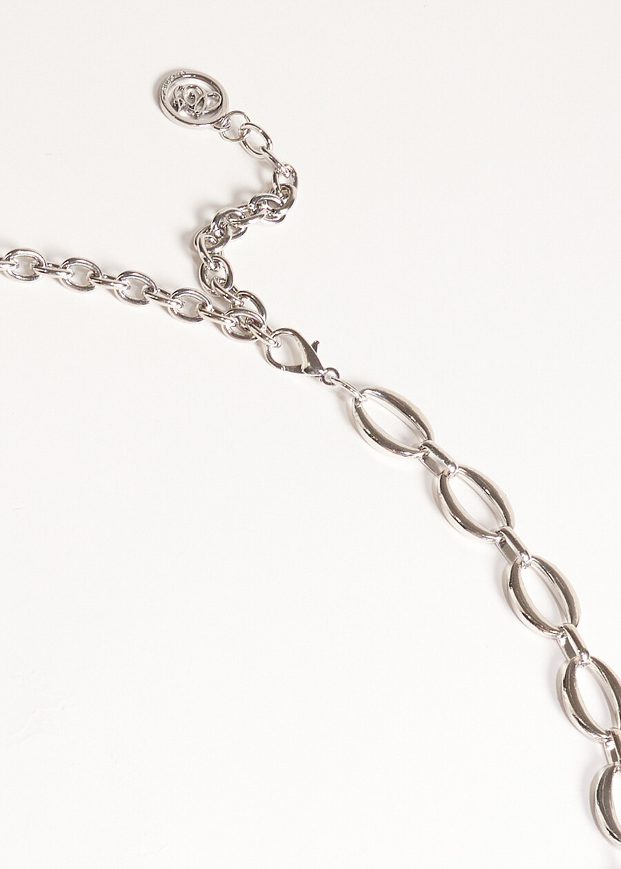 Cintura Claude maglia ovale GRIGIO SILVER  Donna , immagine n. 3