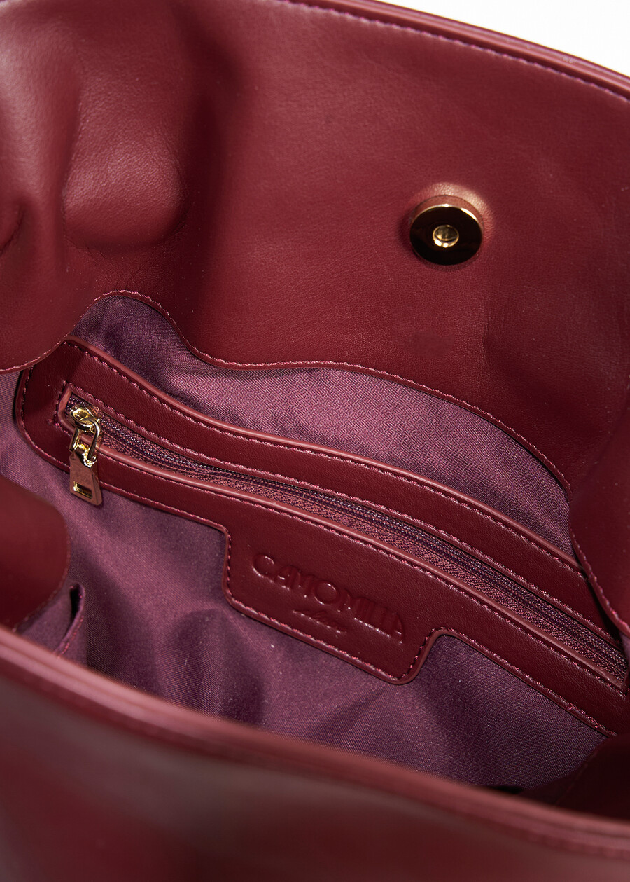 Blinn faux leather shoulder bag NERO BLACKVIOLA VINACCIA Woman , image number 2