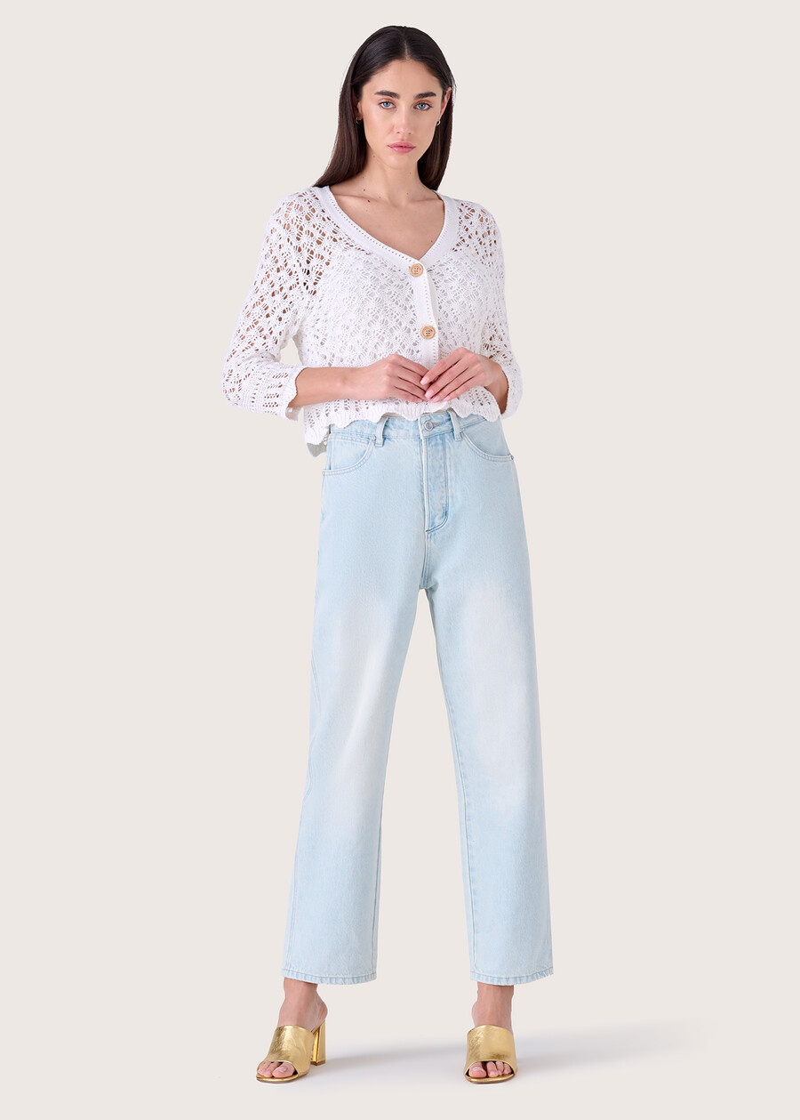 Dylan 100% cotton denim trousers DENI DENIM Woman , image number 1