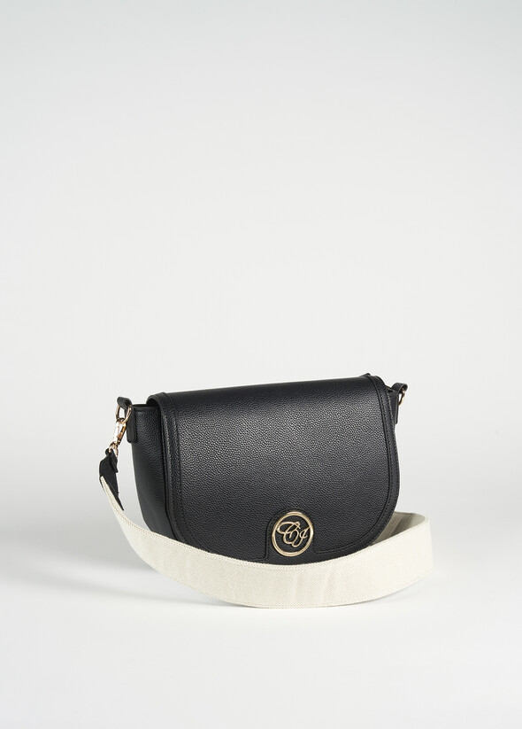Tracolla Bammy in ecopelle NERO BLACK Donna null