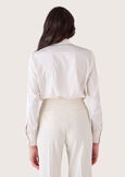 Camicia Alessia in satin BEIGE LIGHT BEIGEBEIGE LATTEMARRONE Donna immagine n. 3