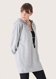 Suzanne sweater with pearls and chains GRIGIO MEDIUM GREY Woman image number 2
