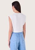 T-shirt Seddy 100% cotone BIANCO Donna immagine n. 3