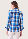 Chiop 100% cotton shirt BLU AVION Woman image number 4