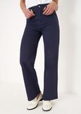 Dean denim cotton trousers DENIM MEDIUM DENIMBLUE OLTREMARE  Woman image number 2