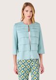 Gomez eco-suede jacket VERDE CLORO Woman image number 1