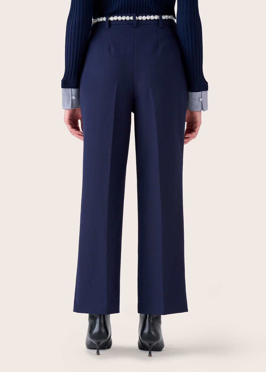 Pantalone Ashely a gamba dritta NERO BLACKBLUE DARK BLUE Donna , immagine n. 4
