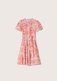 Aron printed tencel dress ROSSO LIPSTICK Woman image number 4