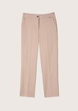 Alice polyviscose trousers BEIGE CAMMELLOGRIGIO MEDIUM GREY Woman image number 7