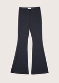Pantalone Victoria in tessuto screp NERO BLACKROSSO SYRAH Donna immagine n. 7