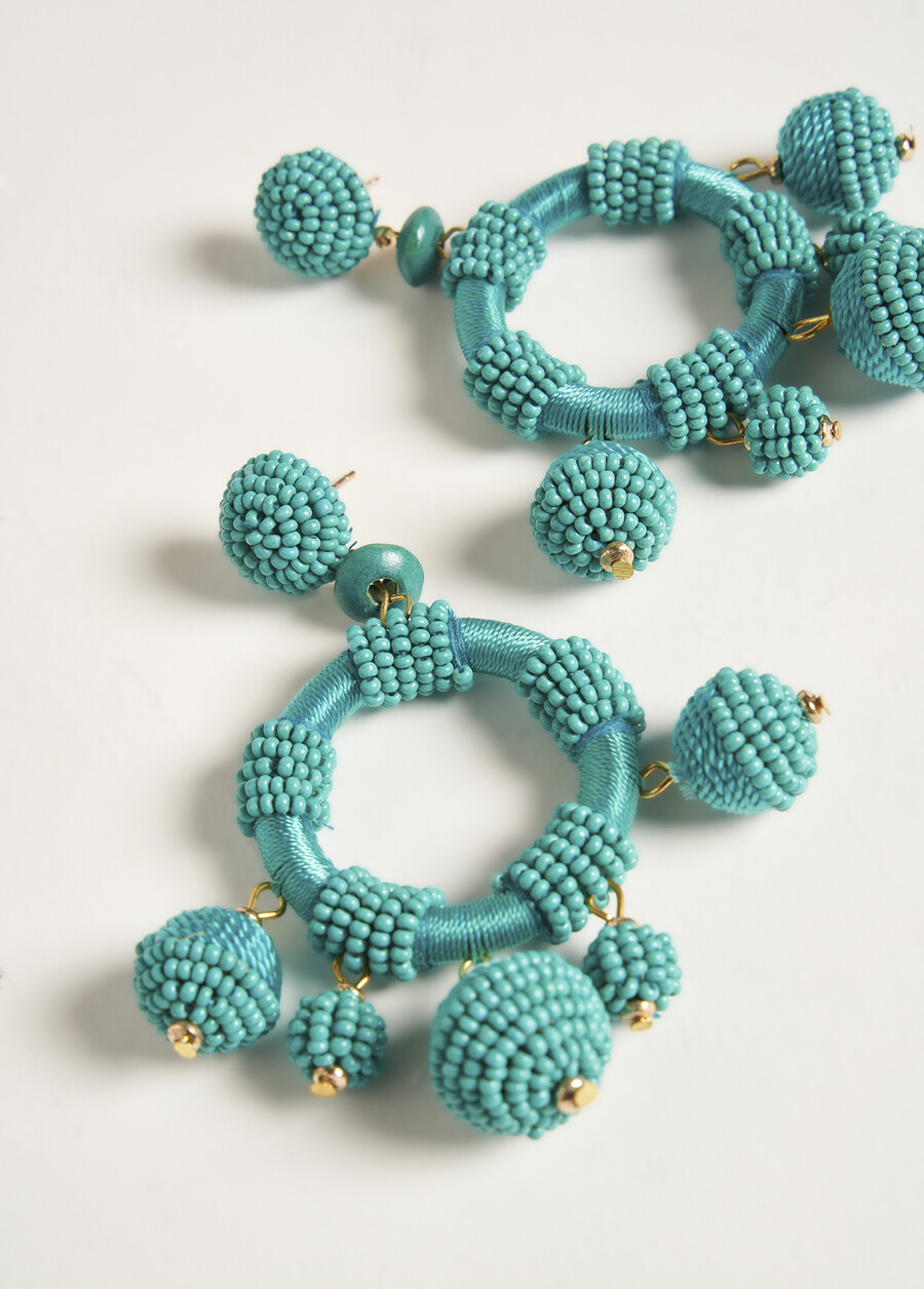 Orecchini Gemma a cerchio BLUE TURCHESE Donna , immagine n. 2