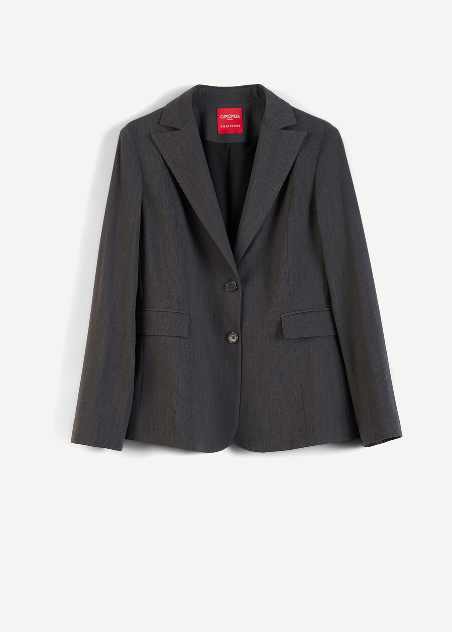 Giacca Gloryas monopetto in lana GRIGIO Donna , immagine n. 5