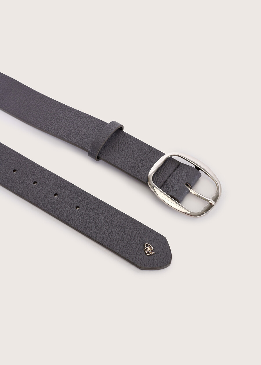 Cloe eco-leather belt BLU GRAFITE Woman , image number 3