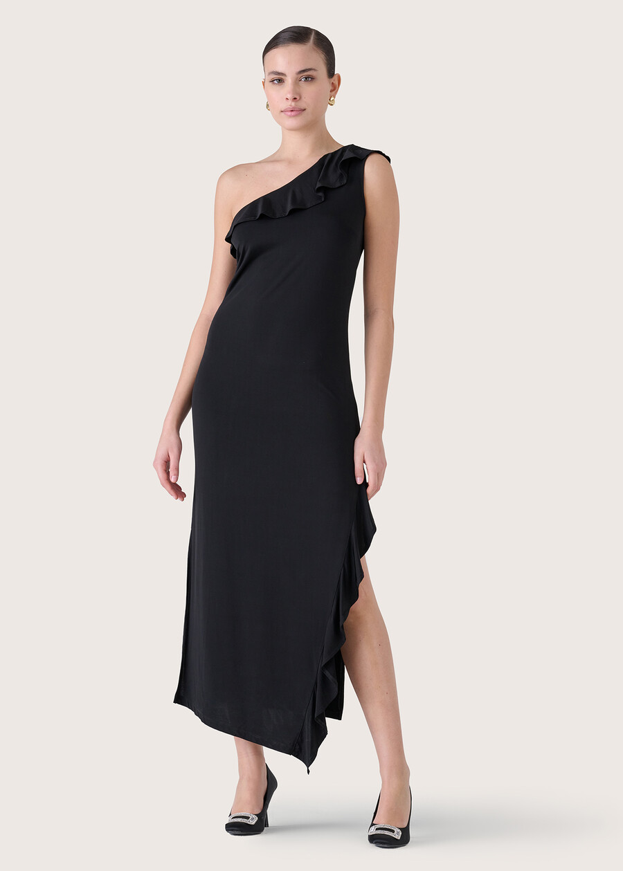 Arabian viscose dress NERO BLACK Woman , image number 1