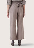 Pantalone Piper 100% cotone GRIGIO TORTORANERO BLACK Donna immagine n. 5