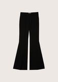 Victoria cady and lace trousers ROSA FUCSIANERO BLACK Woman image number 5