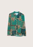 Maglia patchwork Sanjose VERDE MUSCHIO Donna immagine n. 1