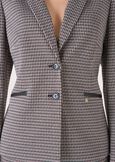 Monica houndstooth blazer NERO Woman image number 2