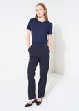 Stella jersey crew-neck T-shirt BIANCONEROBLU Woman image number 4