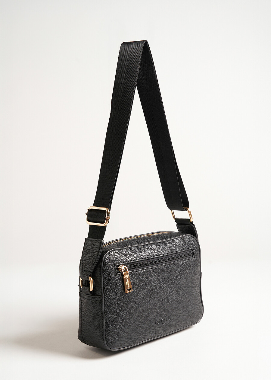 Becky crossbody bag with deer print NERO BLACK Woman , image number 3