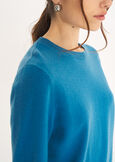 Maglia Monroe in lana ROSSO MAGENTAVERDE PAVONE Donna immagine n. 2