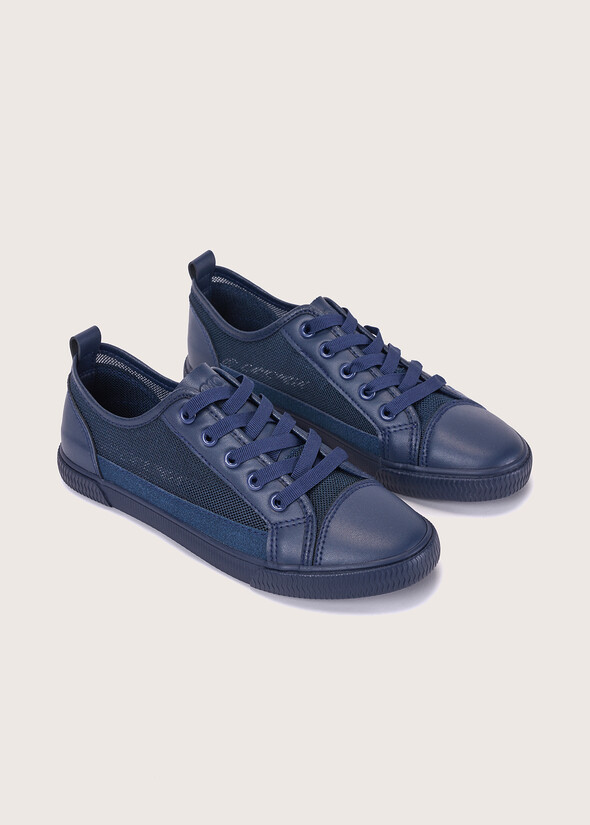 Shyla eco-leather training shoes BLUE OLTREMARE  Woman null