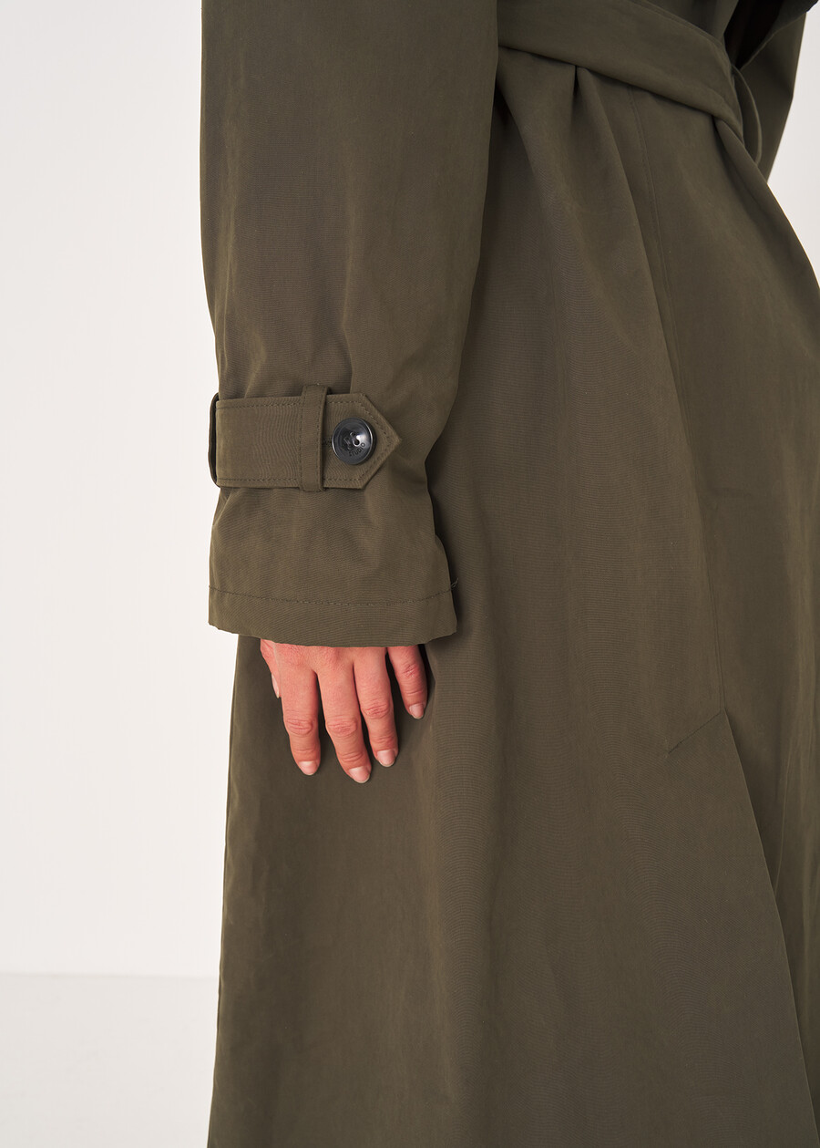 Trench Thomas oversize VERDE ALGA Donna , immagine n. 5