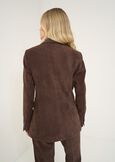 Giacca Gabriela in velluto MARRONE Donna immagine n. 3