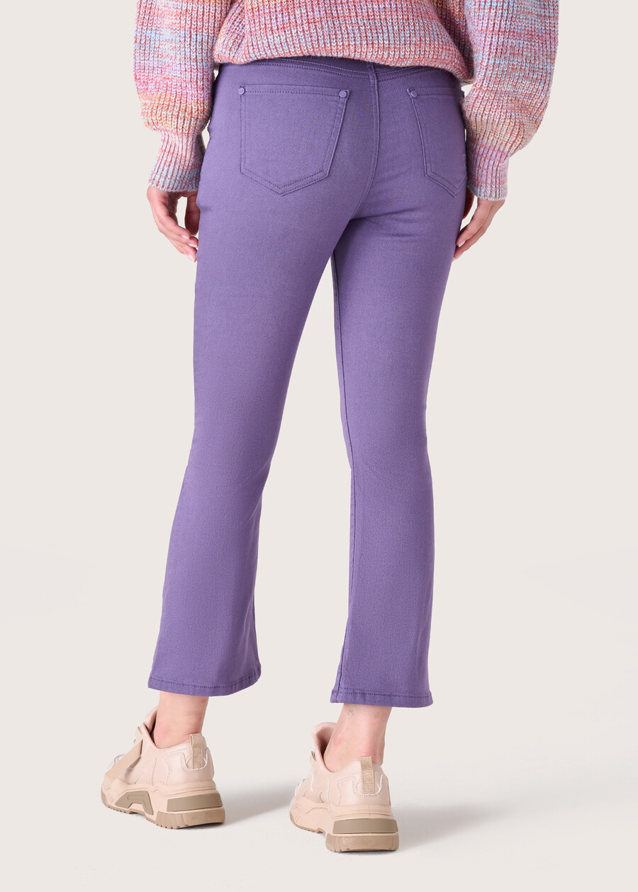 Derek denim trousers VIOLA CENERE Woman , image number 4