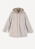 Piumino Patly liscio con cappuccio MARRONEGRIGIO Donna immagine n. 6