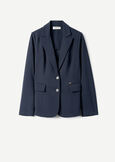 Giselle single-breasted blazer ROSA QUARZOBLU AVION Woman image number 5