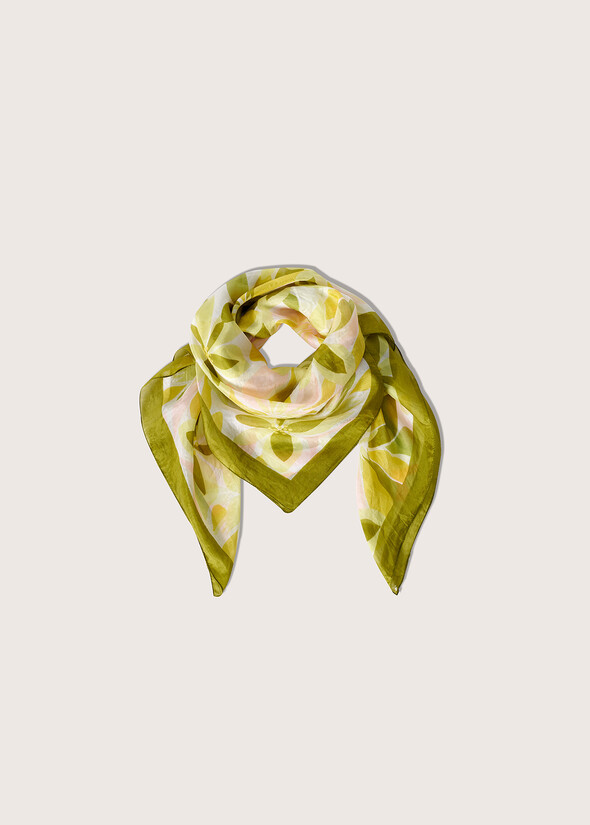 Savina 100% silk scarf  Woman null