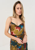 Taddeo Africa print top VERDE Woman image number 1
