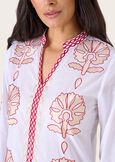 Alma 100% cotton tunic dress BIANCO Woman image number 2